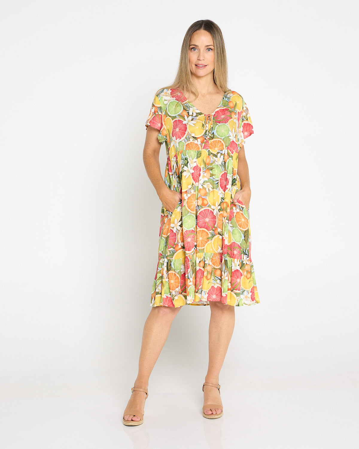 Summer Sun Dress - Citrus