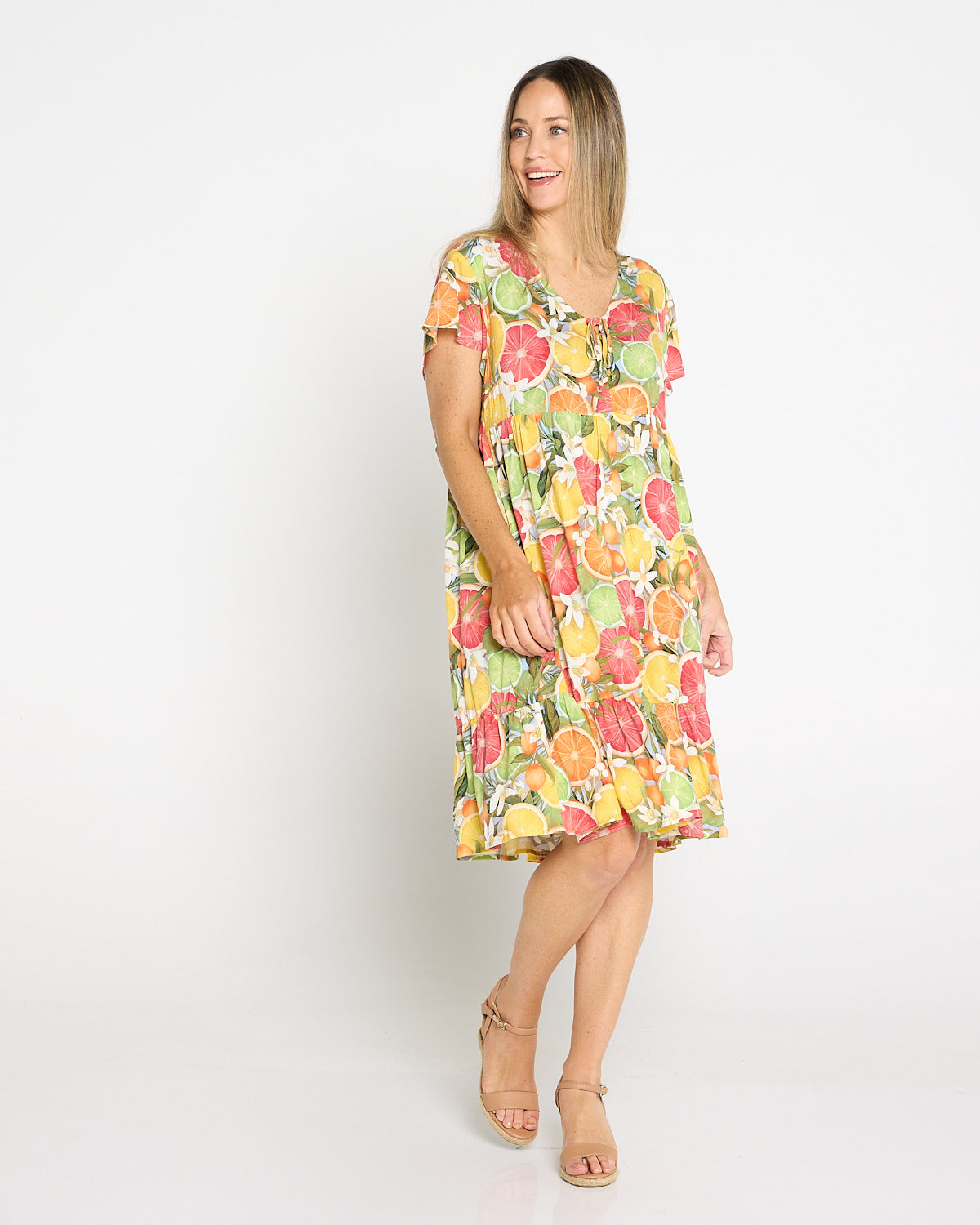 Summer Sun Dress - Citrus