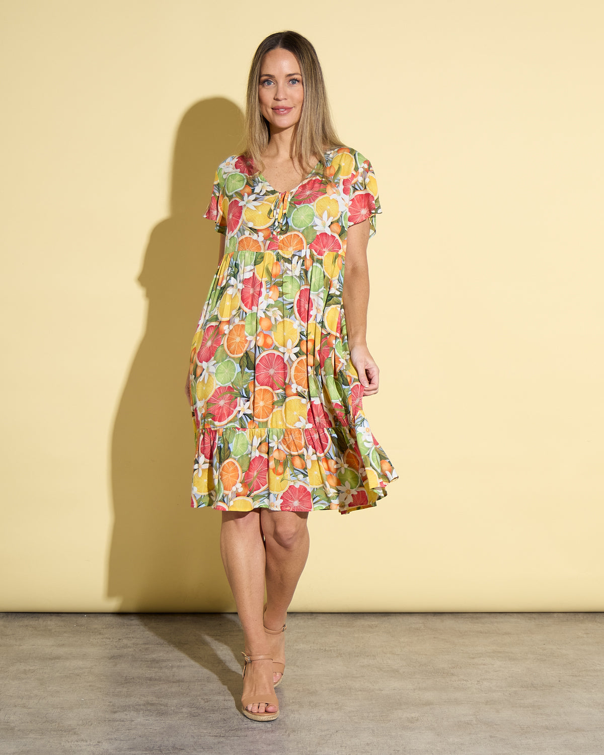 Summer Sun Dress - Citrus