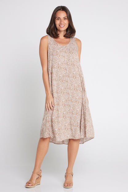 Susie Dress - Savanna Bloom