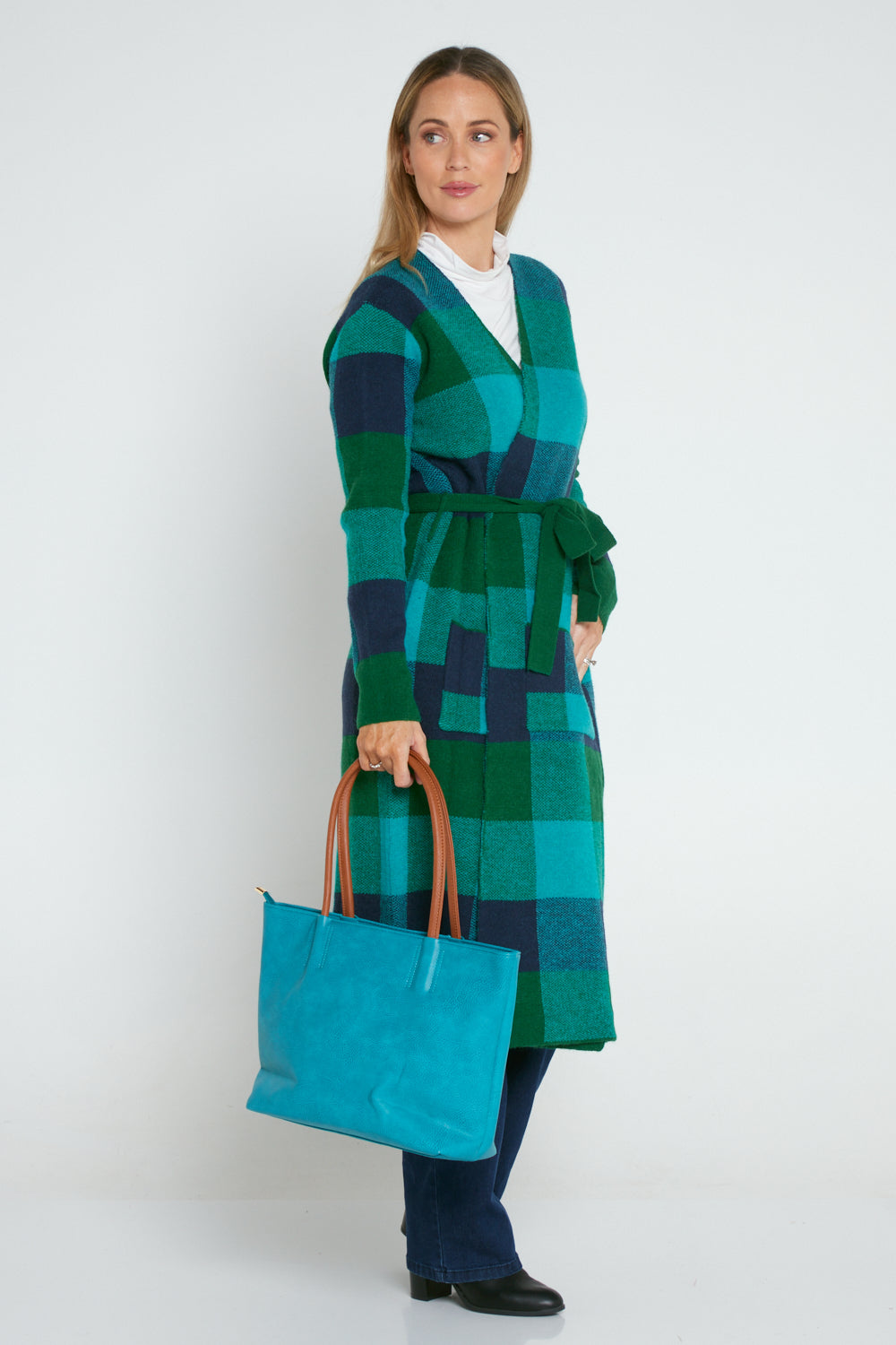 Wrap around tie cardigan cheap