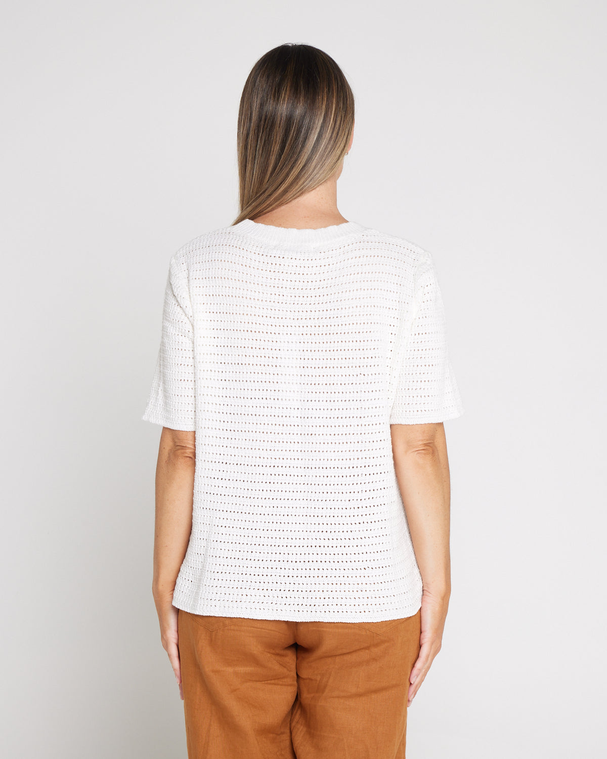 Sylvie Knit Tee - Lotus