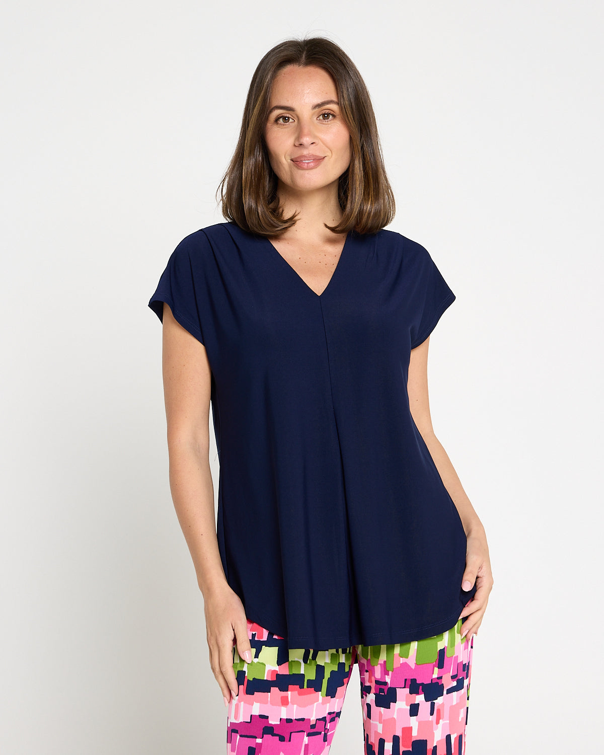 Ashlyn Top - Navy