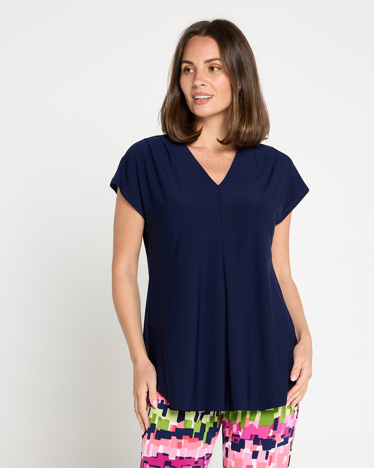 Ashlyn Top - Navy