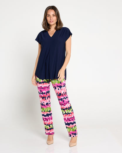 Ashlyn Top - Navy