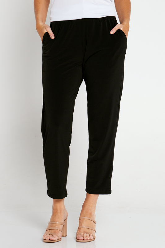 Gianna Pocket Pants in Black