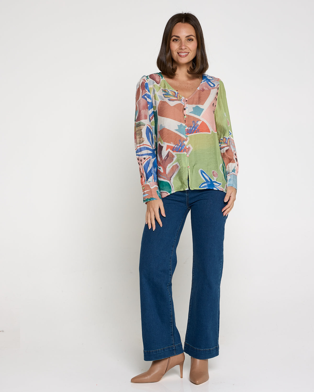 Isadora Blouse - Contemporary Art