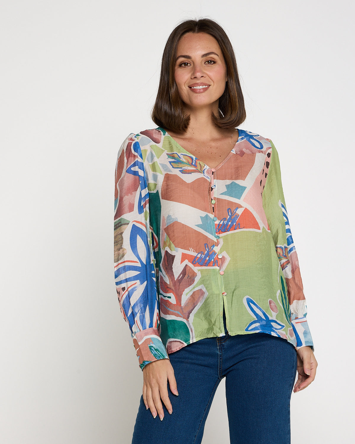 Isadora Blouse - Contemporary Art