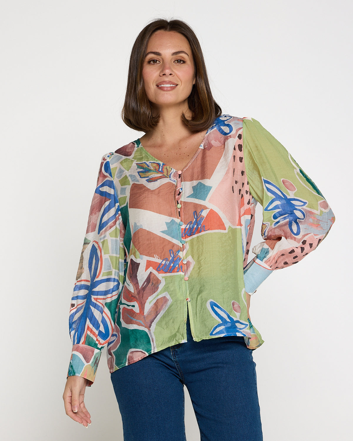 Isadora Blouse - Contemporary Art