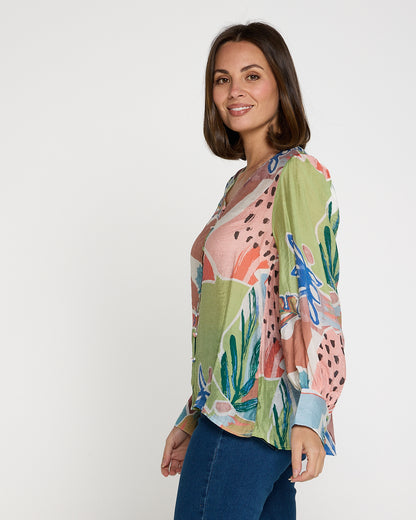 Isadora Blouse - Contemporary Art