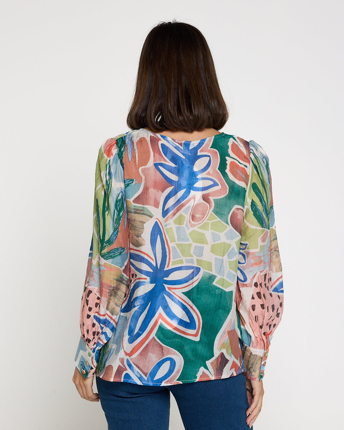 Isadora Blouse - Contemporary Art