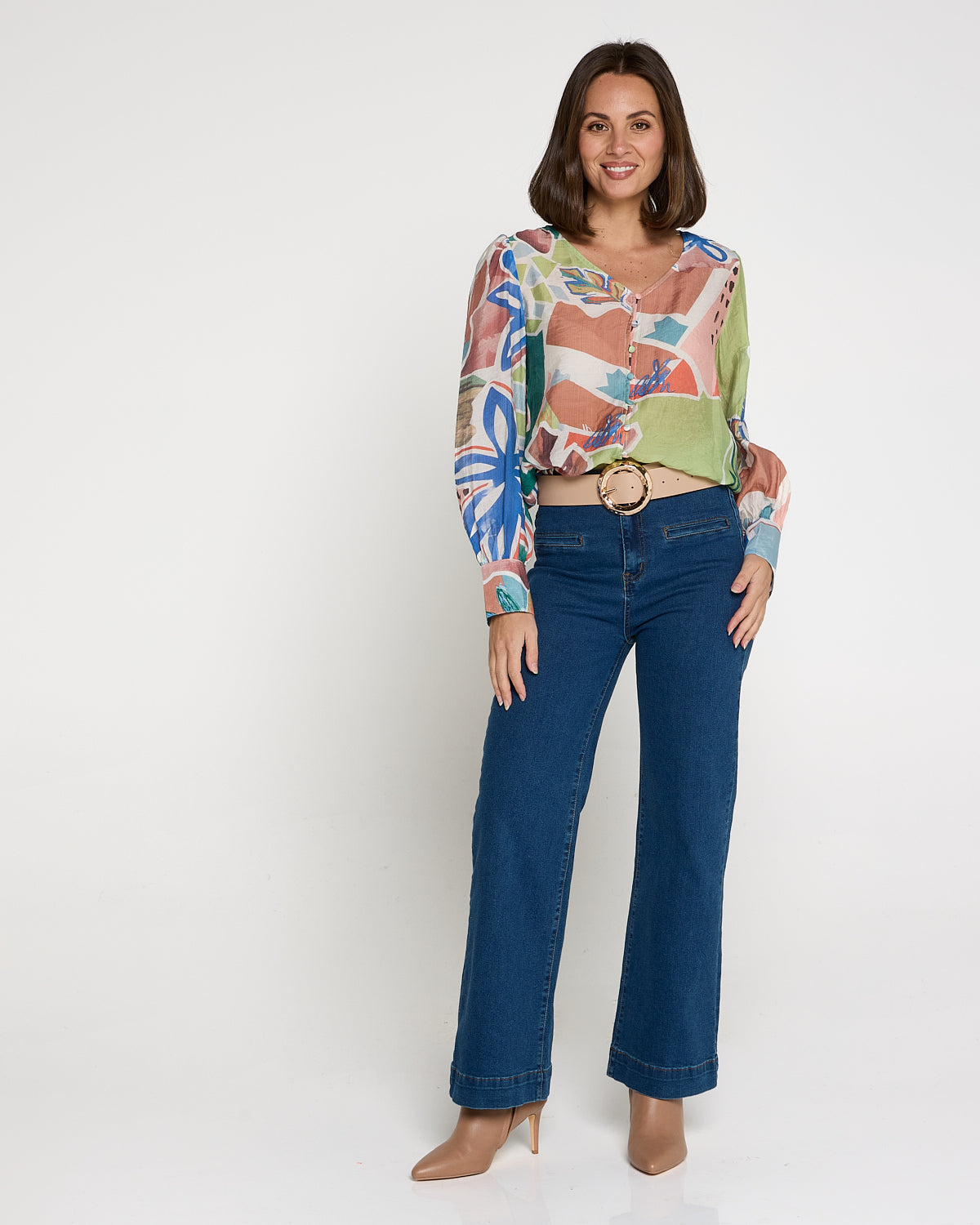 Isadora Blouse - Contemporary Art