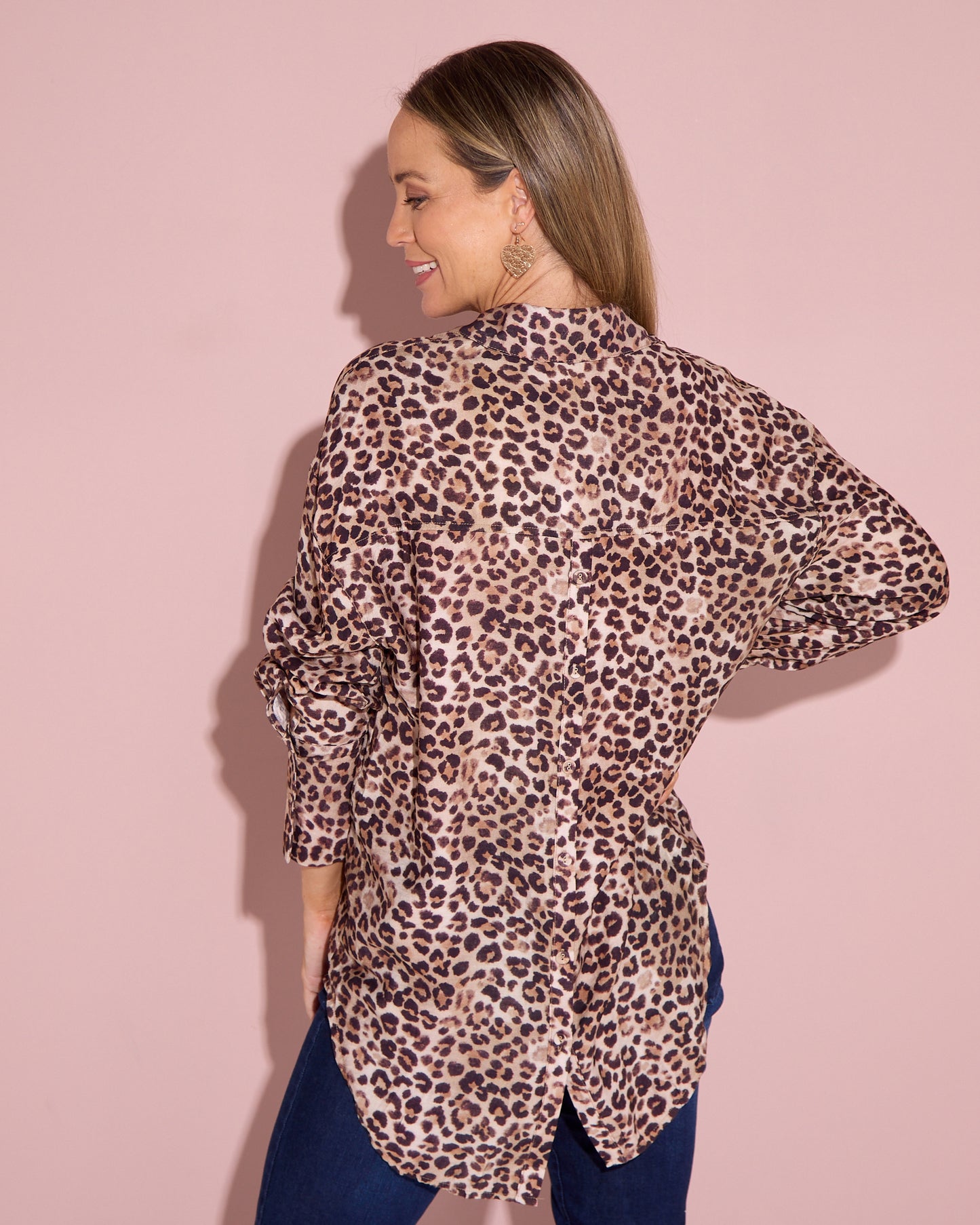 Alani Shirt - Leopard Print