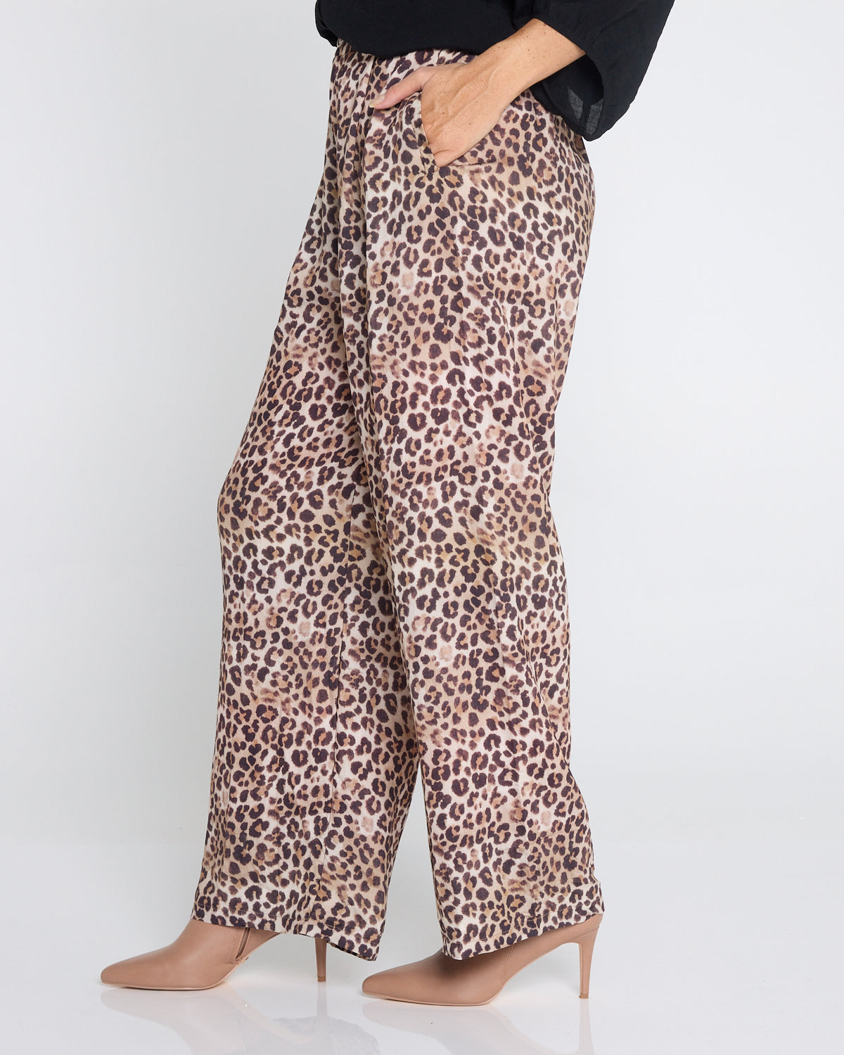 Zuri Pants - Leopard Print