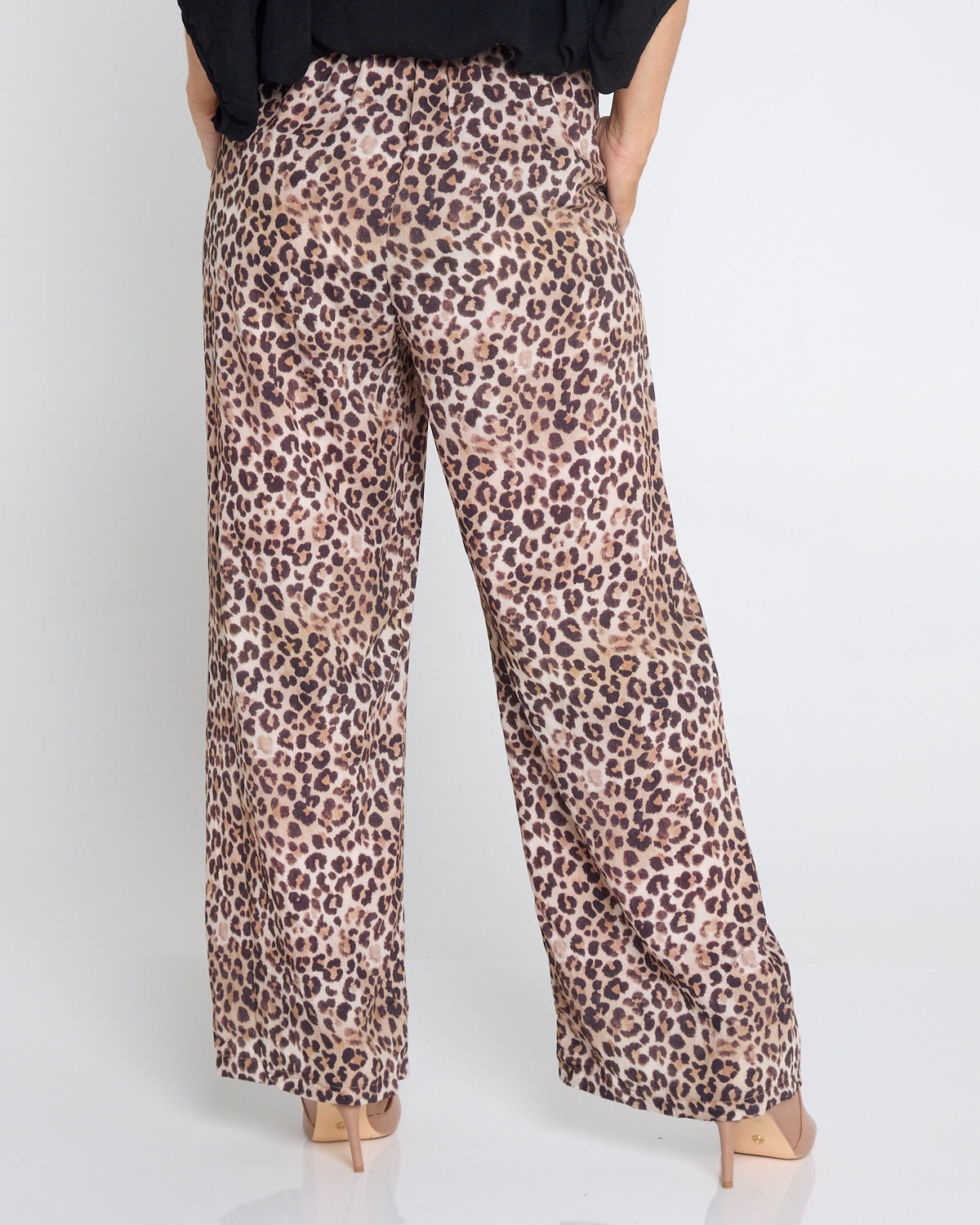 Zuri Pants - Leopard Print