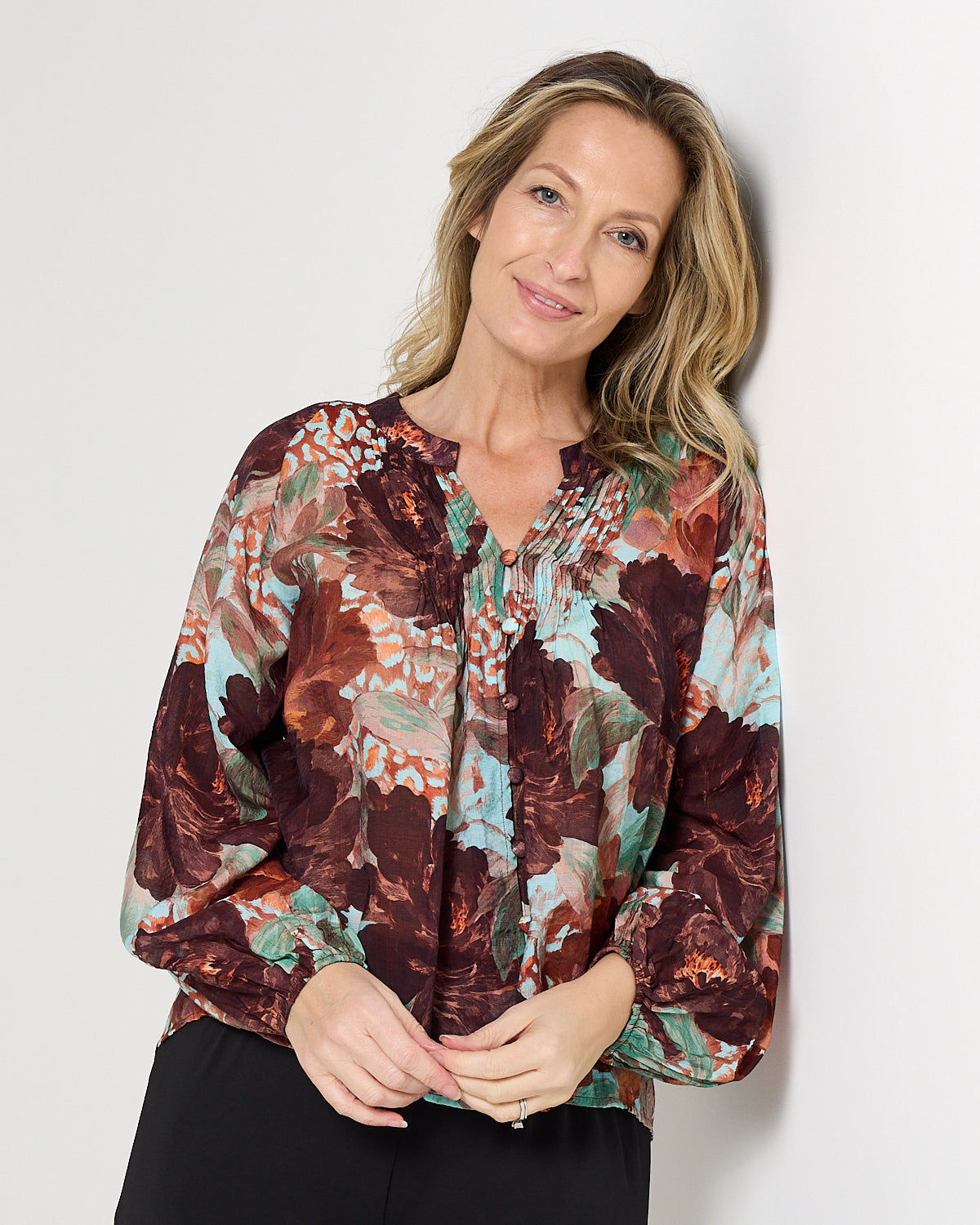 Anson Blouse - Winter Woodland