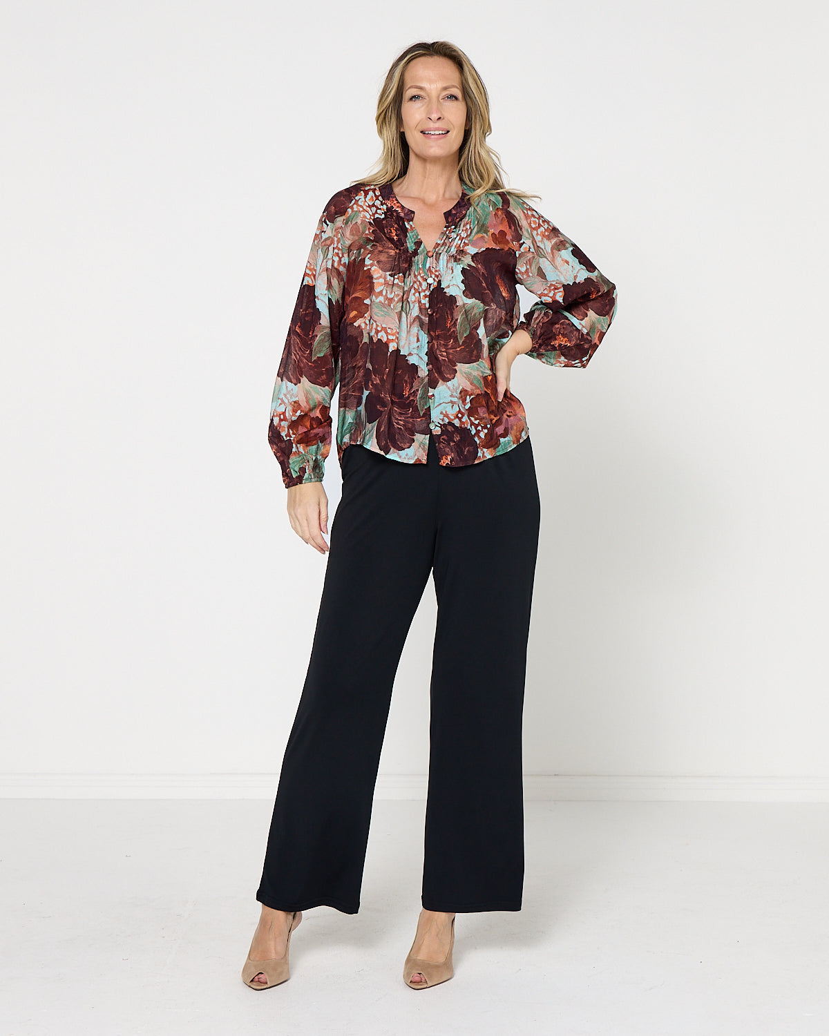 Anson Blouse - Winter Woodland