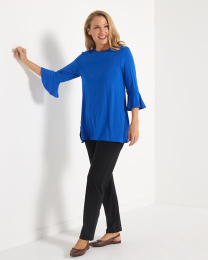 Lacey Bamboo Top - Royal Blue