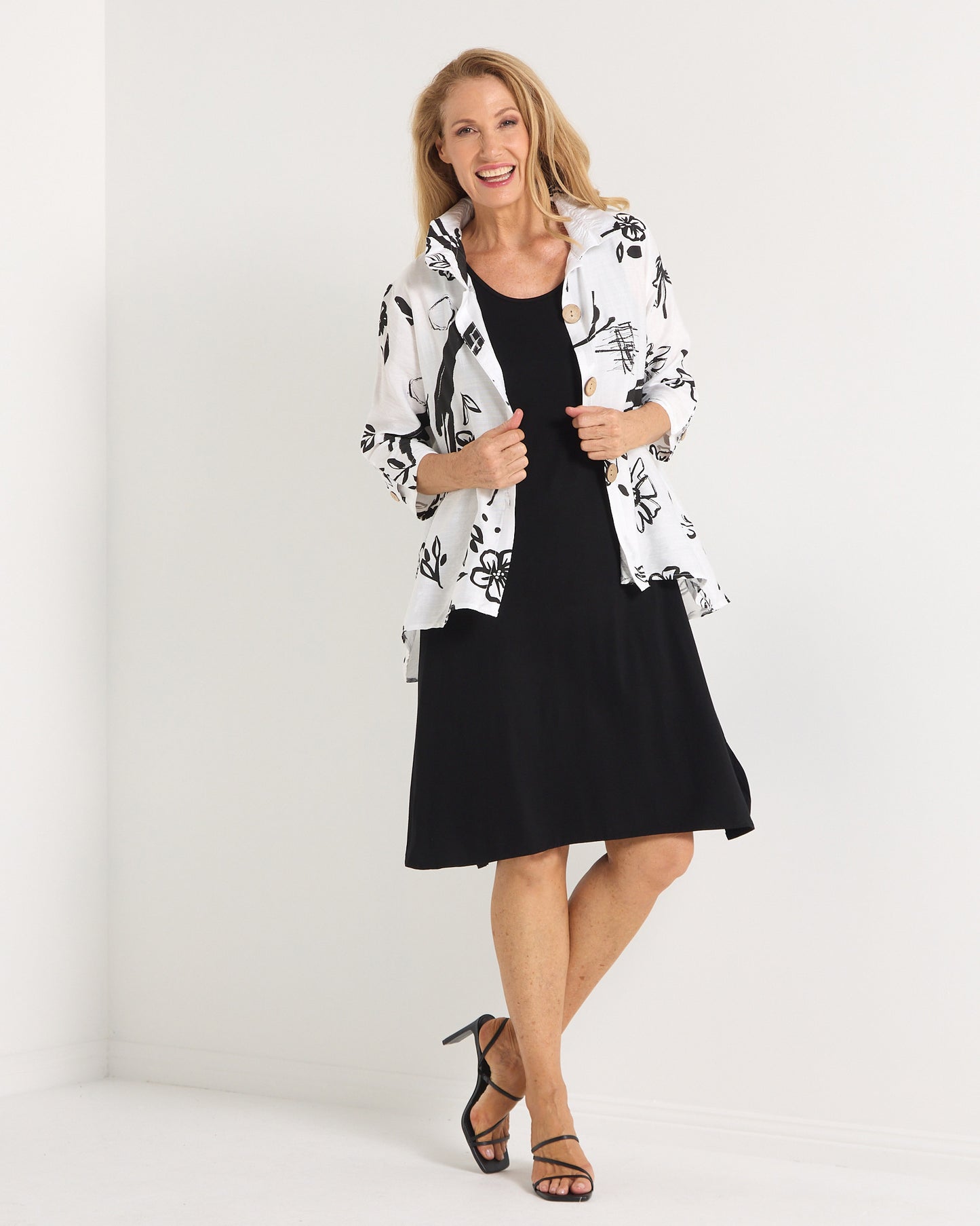 Laura Bamboo Slip - Black