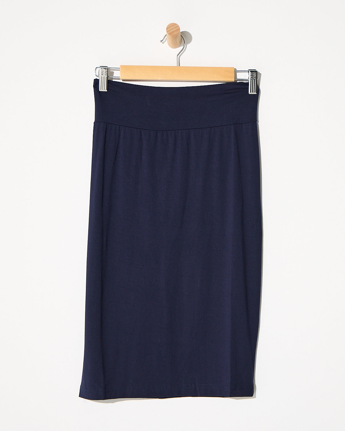 Bamboo Skirt - Dark Navy