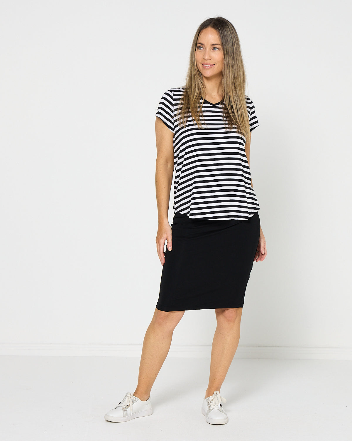 Bamboo Skirt - Black
