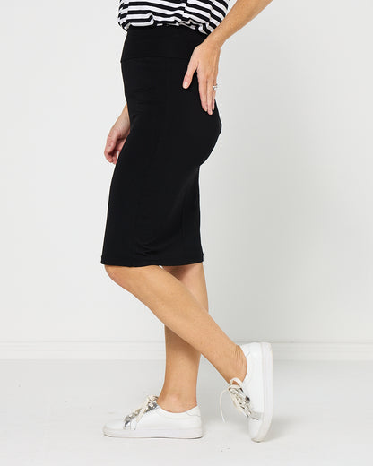 Bamboo Skirt - Black