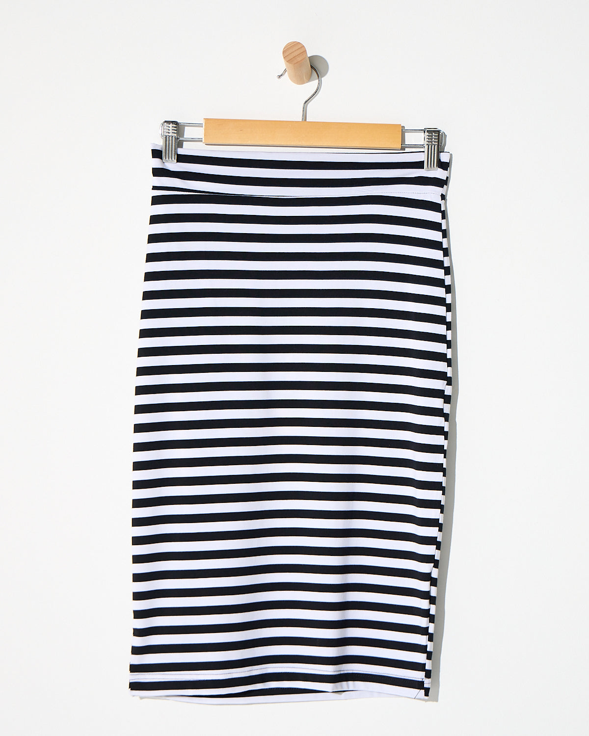 Hera Bamboo Skirt - Black Stripe
