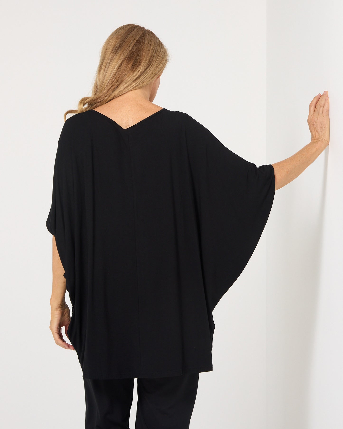 Alana Bamboo Top - Black