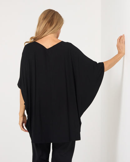 Alana Bamboo Top - Black