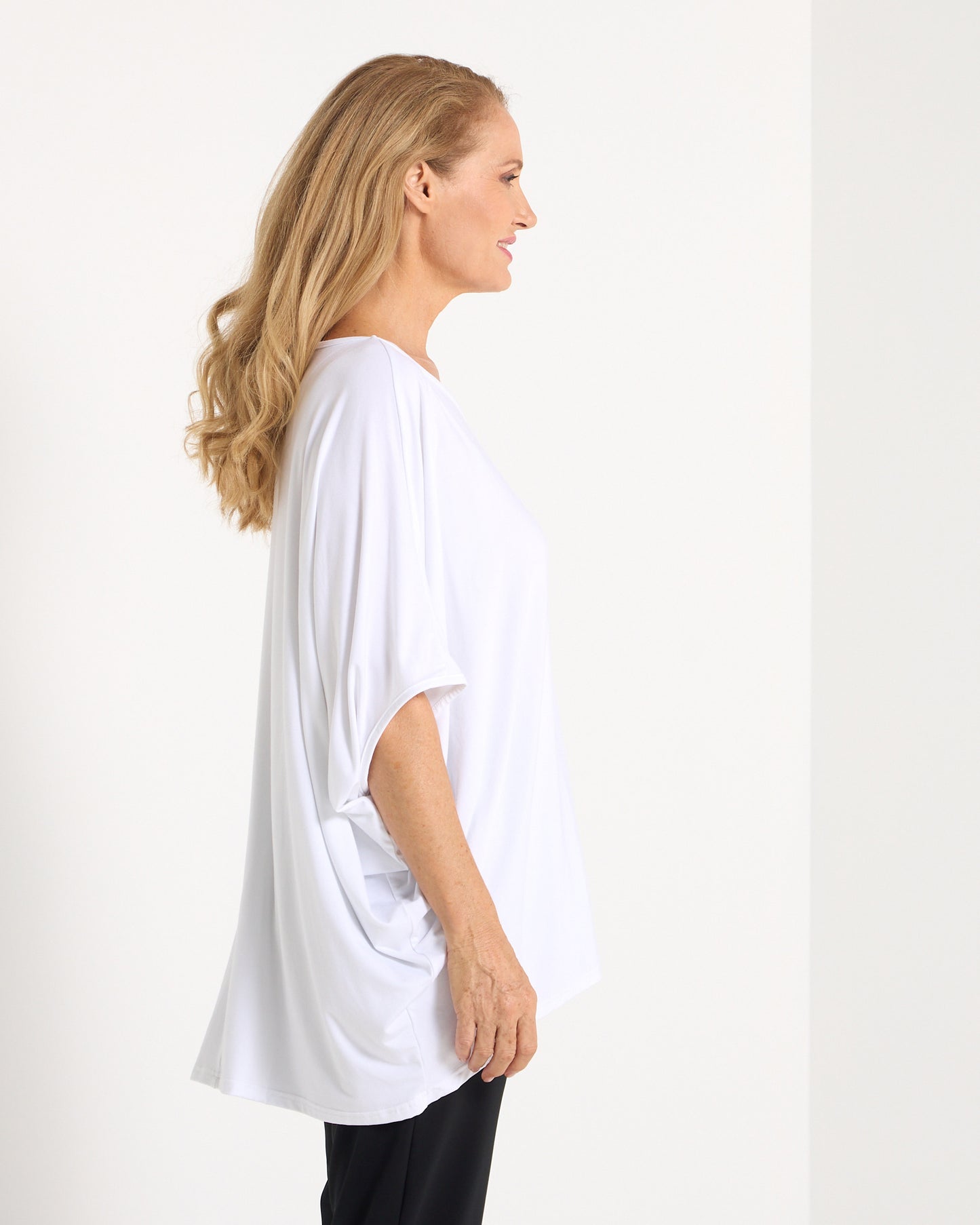 Alana Bamboo Top - White