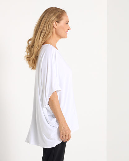Alana Bamboo Top - White