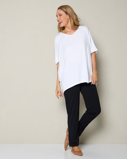 Alana Bamboo Top - White