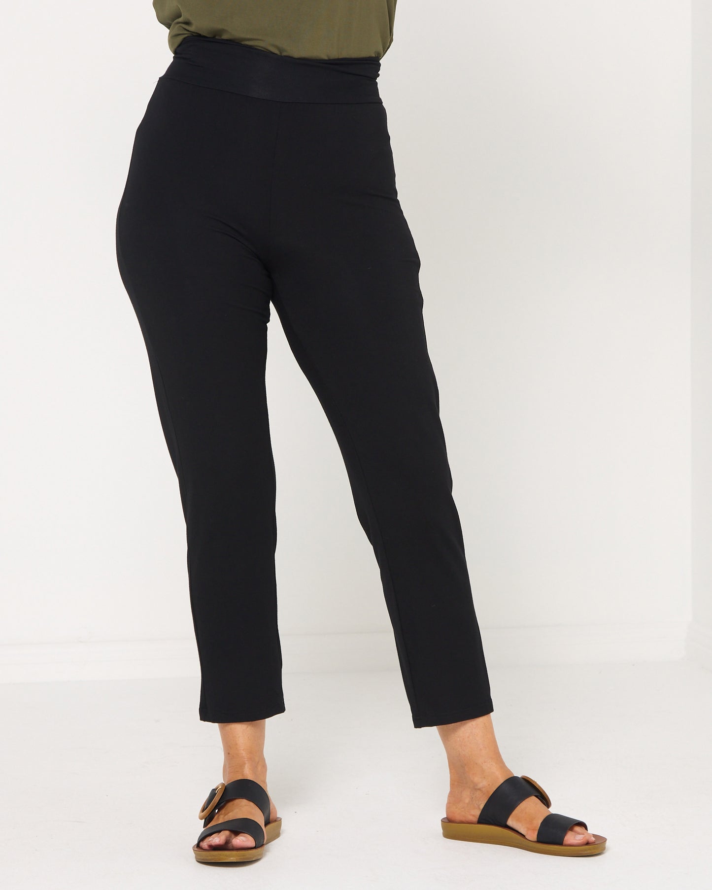 Nina Bamboo Pants - Black
