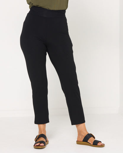 Nina Bamboo Pants - Black