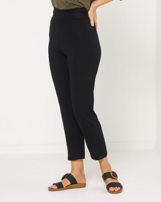 Nina Bamboo Pants - Black