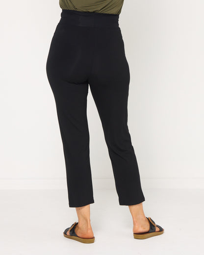 Nina Bamboo Pants - Black