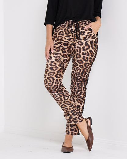 Norah Pants - Animal Print