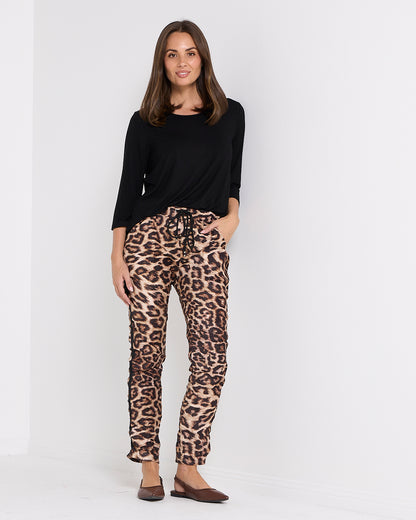 Norah Pants - Animal Print