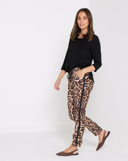 Norah Pants - Animal Print