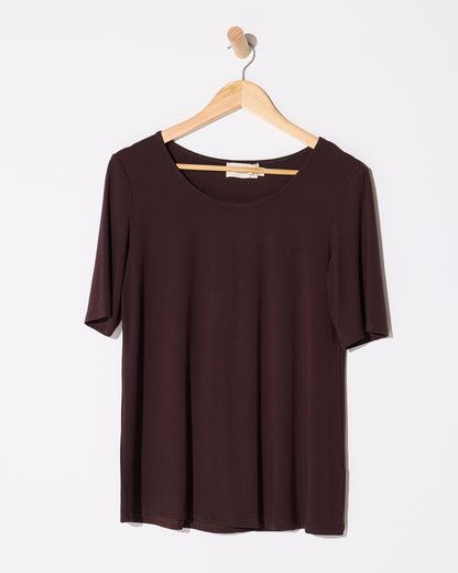 Classic Bamboo T-Shirt - Chocolate