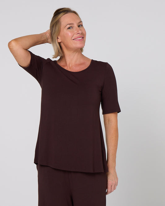 Classic Bamboo T-Shirt - Chocolate