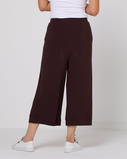 Bamboo Culottes - Chocolate