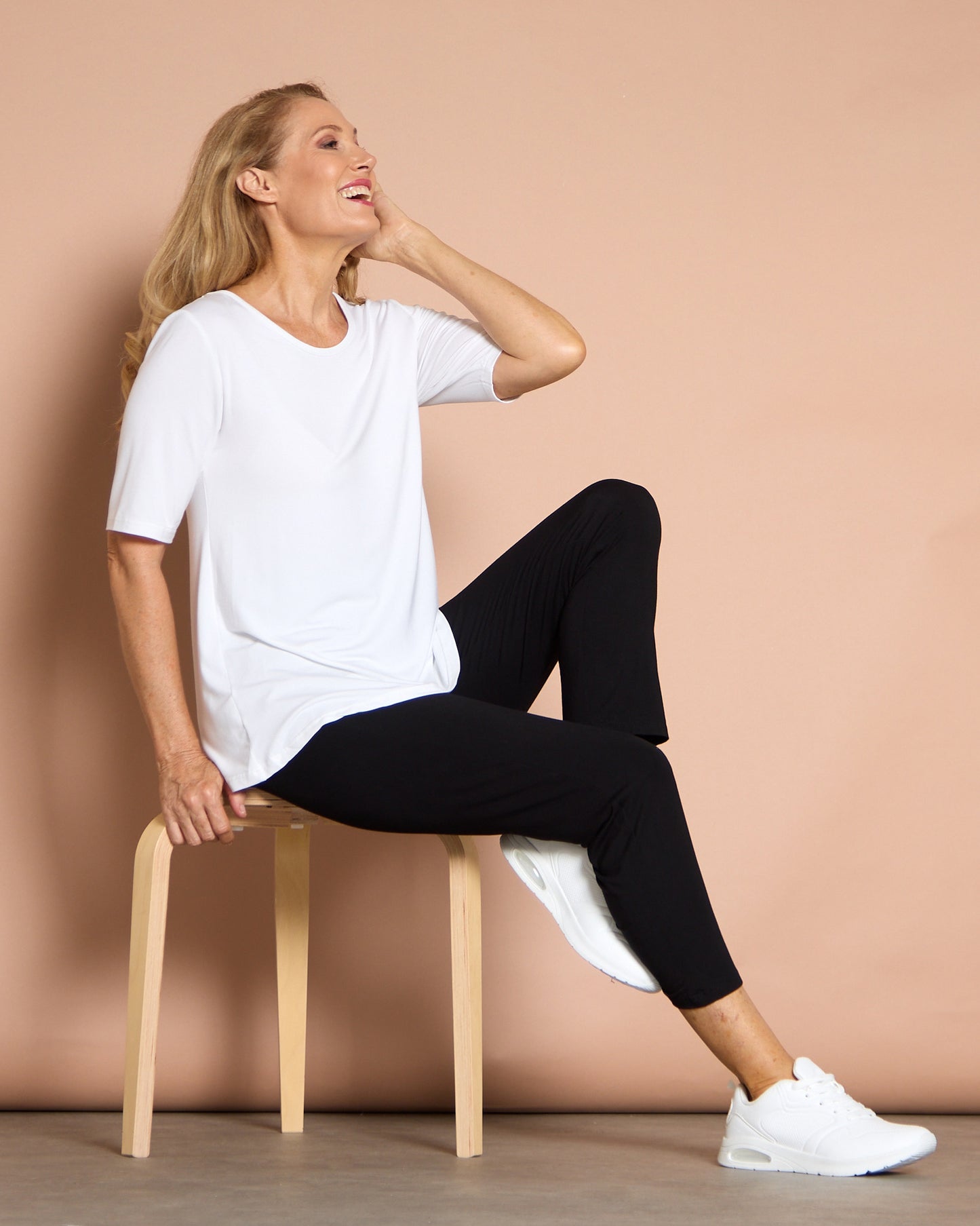 Nina Bamboo Pants - Black