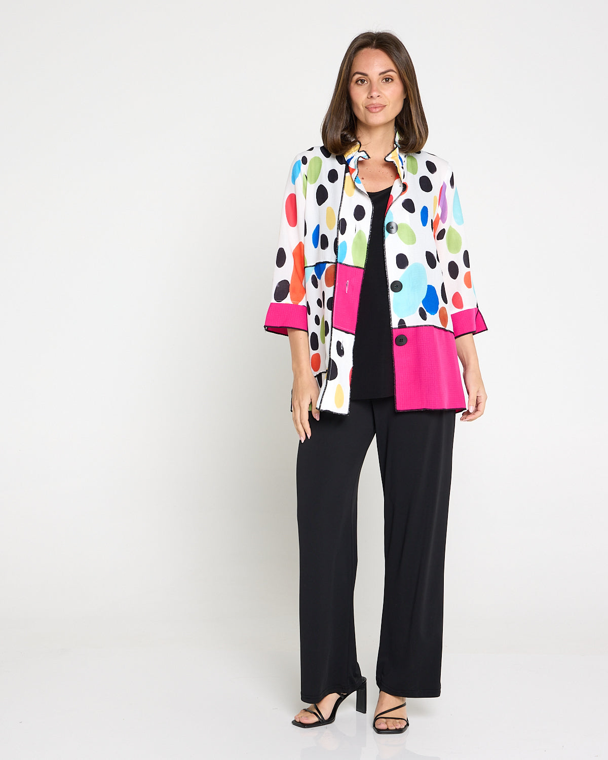 Overlock Mix Shirt - Party Print