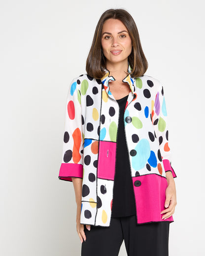 Overlock Mix Shirt - Party Print