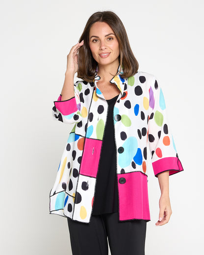 Overlock Mix Shirt - Party Print
