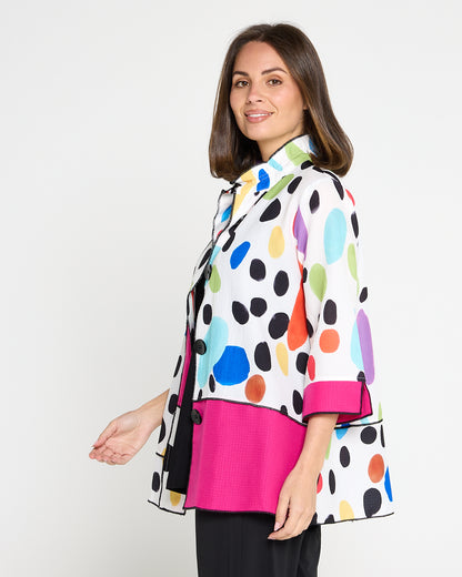Overlock Mix Shirt - Party Print