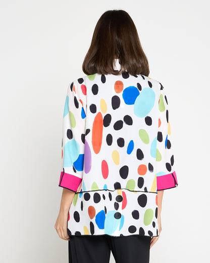 Overlock Mix Shirt - Party Print