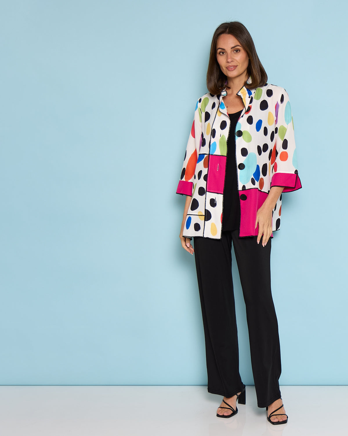 Overlock Mix Shirt - Party Print
