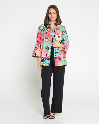 Summer Brights 3/4 Shirt - Pink